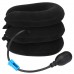 Air Inflatable Cervical Neck Traction Device Adjustable Neck Pillow and Brace for Pain Relief Travel Sleeping